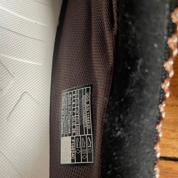 UGG Venture Daze platform slipper, US size M8/W9, Chestnut/Ceramic NIB - Picture 7 of 8